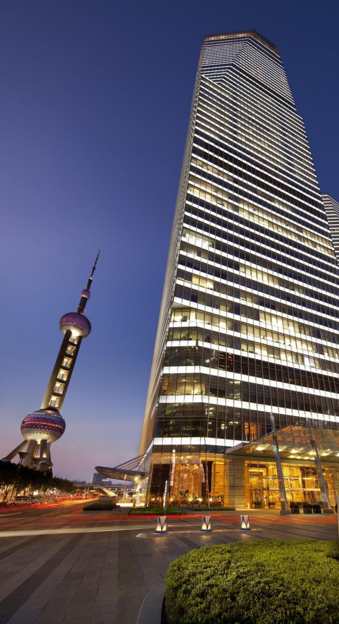 The Ritz-Carlton Shanghai, Pudong Exteriér fotografie